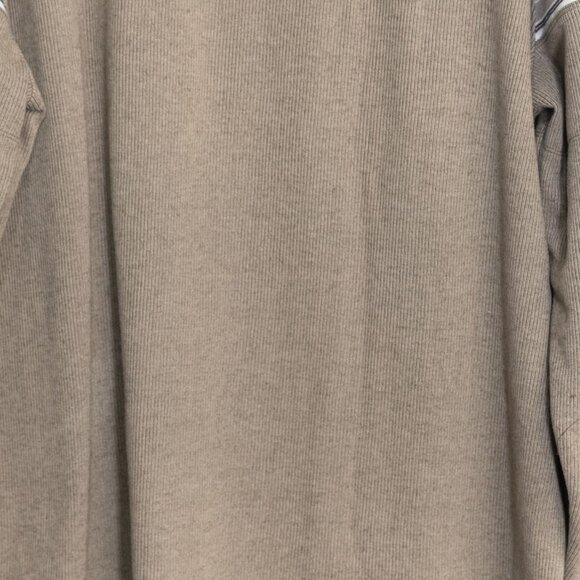 XG Size XL Vintage Inspired Mens Crewneck Sweater W/ Stripes Cotton Blend Ribbed - Picture 8 of 8